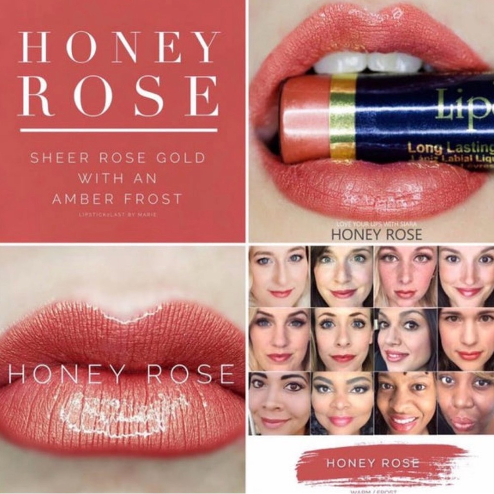 LipSense Glossy in Honey Rose - Picture 2 of 4